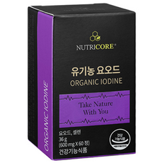 NUTRICORE 碘錠, 60顆, 1盒