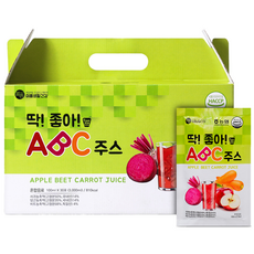 미쁨생활건강 딱좋아 ABC 주스, 100ml, 30개