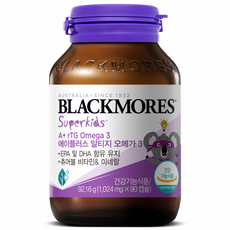 BLACKMORES 澳佳寶 孩童rTG Omega-3膠囊, 90顆, 1罐