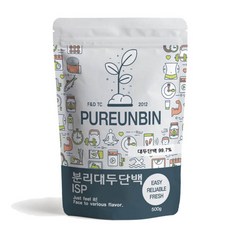 Pureunbin 大豆分離蛋白粉, 1個, 500克