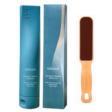 오제끄 시즌2 실크 바디 필링 프리미엄 230ml+버퍼, 1세트