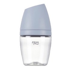 티지엠 트라이탄 쌀알 젖병 160ml + 젖꼭지, 코튼블루, 1개