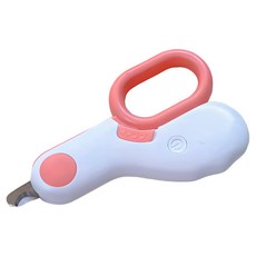 MAAH寵物血管保護LED迷你指甲剪, 粉色, 1個