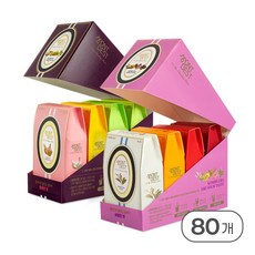 몽베스트 블랜딩 콤부차 새콤+달콤 8가지맛(레몬라임 자몽파인애플 샤인머스캣망고 타트체리베리 외), 5g, 2개, 40개입