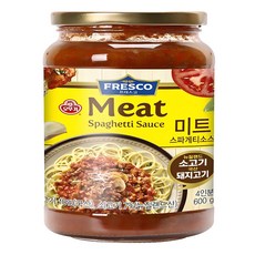 OTTOGI 不倒翁 義大利麵醬 肉醬口味, 600g, 1罐