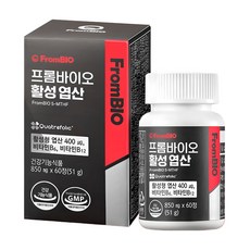 FromBIO 活性葉酸 51g, 2個, 60顆