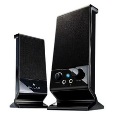 필라 2채널 스피커, CS-3100, 블랙