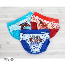 [티엘] 또봇 제트팬티세트(3매)