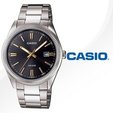 정품[CASIO] MTP-1302D-1A2V 카시오 실버 메탈 밴드 시계