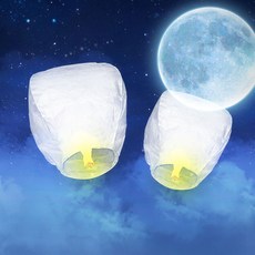 노마드캠핑 풍등 화이트, 1개