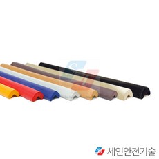 세인안전기술 쿠션 모서리보호대(소형) 13mm, 아이보리 1M