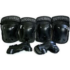 인라인보호대 3종 세트 KC인증 자전거 스케이트보드 킥보드 보호장비 헬멧 추가 옵션 상품 이미지