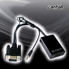 usb케이블 usb허브 usb포트 RGB to HDMI 컨번터(오디오지원) (BLC12070)노트북케이블 노트북usb 노트북젠더, 본상품선택
