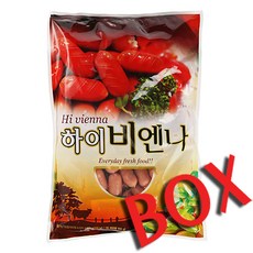 박스/사조하이비엔나1kgX10-1개, 10개, 1kg