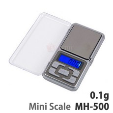 휴대용 미니 포켓저울 MH500 0.1g 단위측정, 1개