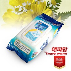 해피맘 스위퍼원샷 물걸레청소포 정전기청소포 청소포/물걸레포, 1개