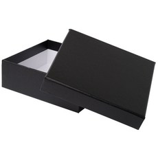 박스몬스터 싸바리 선물상자 120x110x40(mm), 엔젤_블랙 120×110×40, 1개