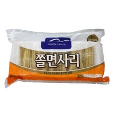 면사랑 (냉동)면사랑 쫄면사리2kg(10인분), 1