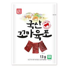 한성기업 [한성기업] 국산 꼬마육포 13g, 10개