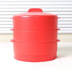 타파웨어 멀티 찜기 플러스 3단, 22.8cm, 1개