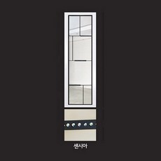 [문풍지도어] 누드 미서기 3연동 도어, 누드 미서기 3연동 도어 / 센시아 1300~1500, 1개