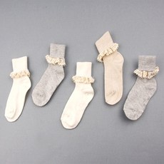 꼼지 아동용 J마카롱레스 양말 2개 랜덤발송