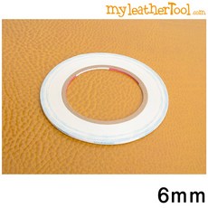 가죽공예 - 고급 국산 양면 테이프 (본드대용) *3/6/10/15mm 선택가능*, 6mm, 1개