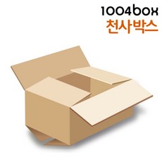 박스천사 택배박스 온 오프라인 매출 1위 박스 포장, 무지 갈색 박스, 기본 105호 80장 (450*320*30) D형