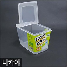 일본 나카야 반오픈 사각용기 3L (2kg) 식재료통, 단품, 단품, 1개