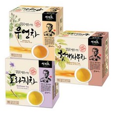 쌍계명차 김동곤 명인이 만든 도라지/헛개나무/우엉차 40T 모음, 1세트, 2.7g