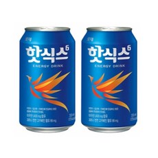 롯데칠성음료 핫식스 355mlx12캔, 355ml, 12개