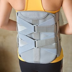 02 허리보조기, 02.백브레이스 병원용 보조기 (그레이) M, 1, 1개