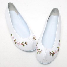 매화 꽃신 3.0 cm 합성피혁 한복화