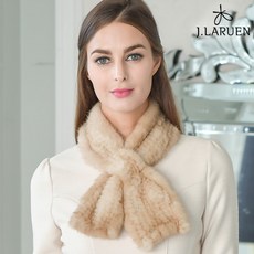 천연밍크목도리