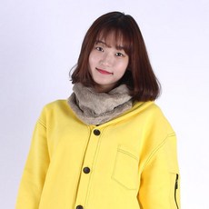 보더마인드 STITCH JACKET 후드 YELLOW 보드복 상의