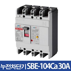 서울산전 산업용 누전차단기 SBE-104Ca 30A, 1개