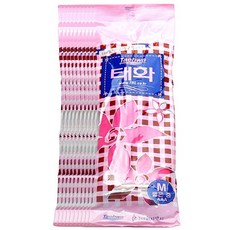 태화 고무장갑 핑크, 10개