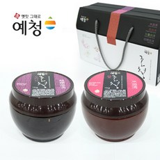 예청 옛방식 그대로 만든 도라지 생강 쌀 조청, 1개, 예청 생도라지 조청1kg+쌀 조청1kg