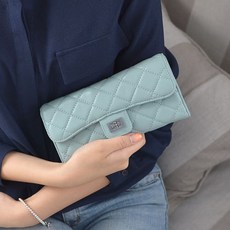 파리앤유 코코퀼팅 양가죽 장지갑