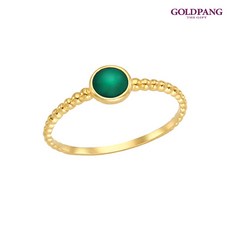 18k천연에메랄드반지