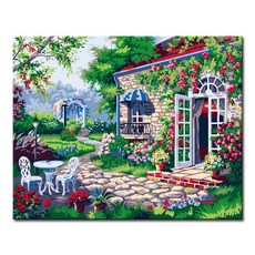 윤슬유화그리기