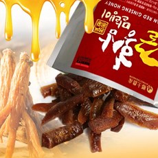 [향토농산] 쫀득쫀득~ 말랑하고 달콤한~ 꿀홍삼말랭이 기타원물간식, 40g, 1팩