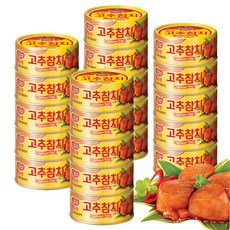 동원 고추 참치, 85g, 20개입
