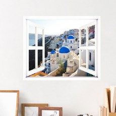 창문형풍경스티커