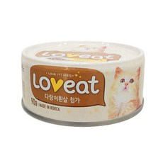 사조 캣푸드 러브잇 다랑어흰살 90g 고양이 간식캔, 다랑어흰살 90g ×24개, 1box