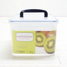 코미코모 밀폐용기, 1개, 5L