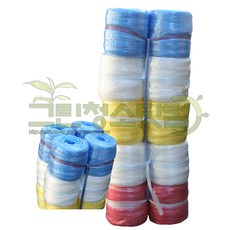 유성 바인다끈(소) 폭 6cm-20개입 고추끈 고추재배 농작물 결속끝 사용끈 푹신한끈 묶는끈 노끈 일반포장끈 백색끈 흰색끈 농업용품, 1개
