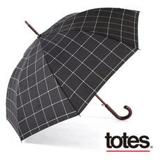 토스 totes 토스우산 우드핸들 자동장우산 윈도페인 275W80 우산>>남녀공용3단우산