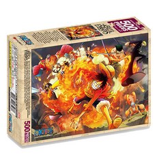원피스 퍼즐 500피스, 01.원피스 500P, A3.불굴의투지, 1개