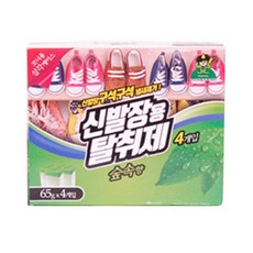 산도깨비 신발장용 탈취제 숲속향 65g*4개입, 260g, 1개